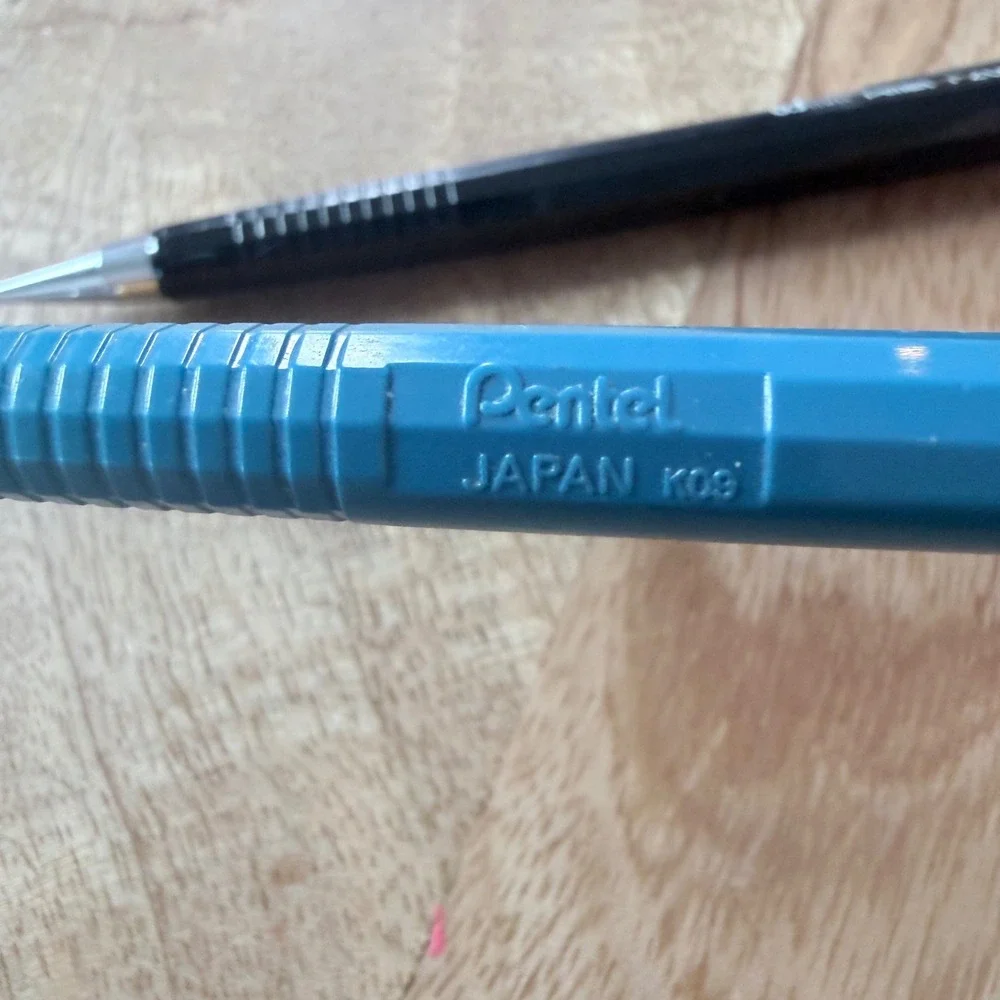 Pentel Sharp Mechanical Pencil Set P205 P207 P209 Japan 0.5mm 0.7mm 0.9mm Mixed